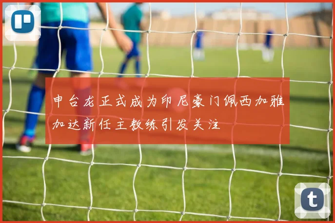 申台龙正式成为印尼豪门佩西加雅加达新任主教练引发关注